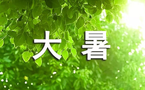 大暑节气句子摘抄330句