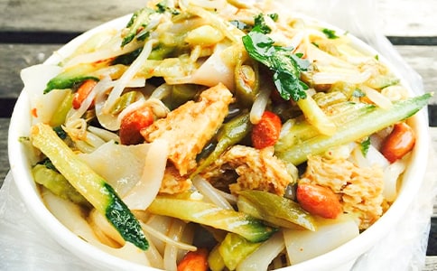 赞美凉皮的句子