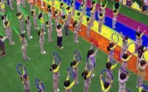 做早操看图作文